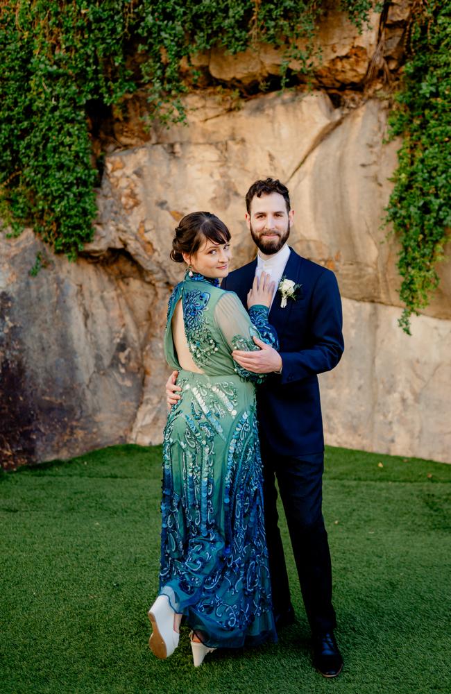 The wedding of Moira Kennedy and Erez Nusem. Picture: Eric Wang Photography