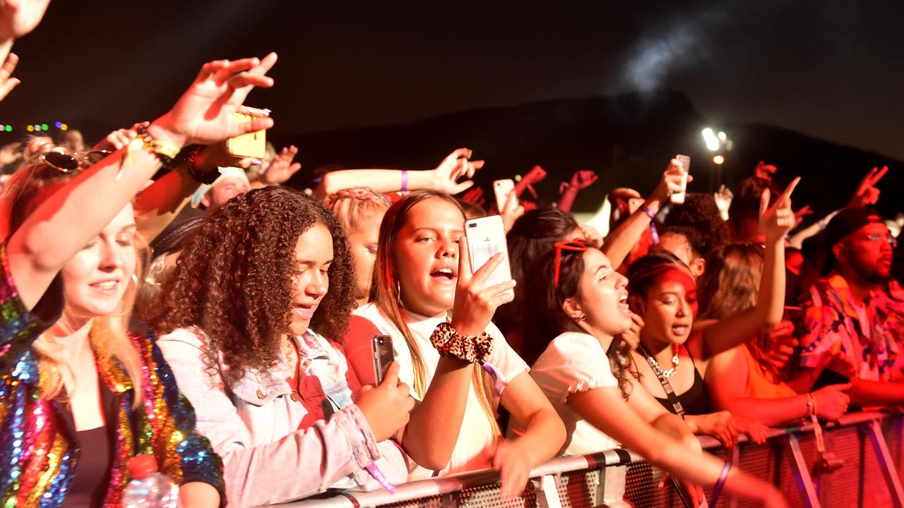 Part of the crowd at Townsville’s Groovin the Moo. Picture: Evan Morgan