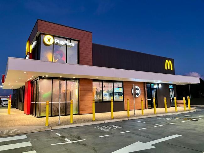 The new McDonaldâs at Berrimah.