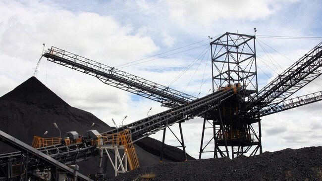 The Isaac Plains coal mine in the Bowen Basin.