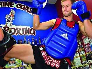 SQUARE UP: Joe Hilton's son Matt, enforces a strict no-nonsense policy with his fighters, and isn’t afraid to show them the door if they play up outside of the gym. Picture: Warren Lynam