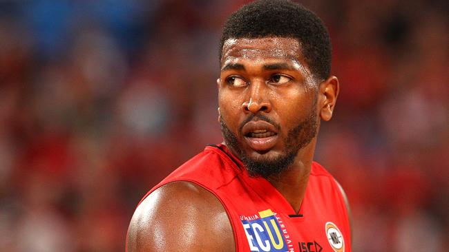 Jermaine Beal of the Wildcats looks on during the round 10 NBL match against Melbourne United this month. Picture: Paul Kane/Getty Images