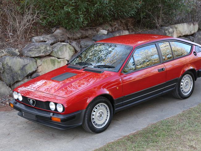 the 1983 Alfa Romeo Alfetta GTV6 for John Connolly’s column