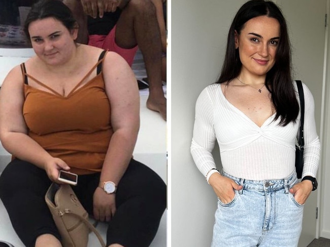 She has lost an incredible 45kg. Picture: Supplied