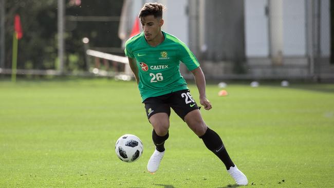 Daniel Arzani is loving the base on Turkey’s coast.