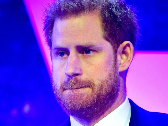 FILE PICS -  LONDON, ENGLAND - OCTOBER 15: Prince Harry, Duke of Sussex reacts as he delivers a speech during the WellChild Awards at Royal Lancaster Hotel on October 15, 2019 in London, England. (Photo by Toby Melville - WPA Pool/Getty Images)