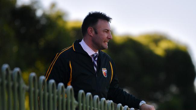 Goodwood Saints coach Adam Jeffries. Picture: AAP/Morgan Sette