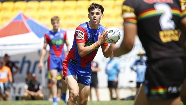 All Saints halfback Chase Butler has impressed in the Knights’ Harold Matts campaign. Picture: Warren Gannon Photography