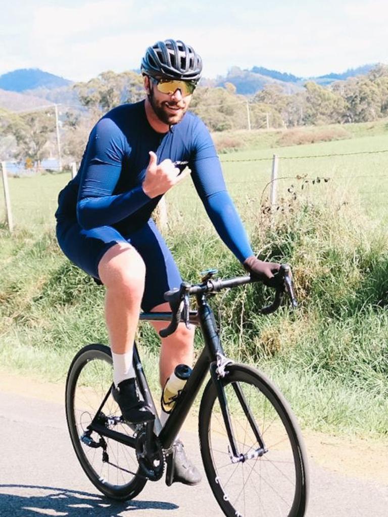 Mark Acheson cycling for father Paddy, who is battling cancer The