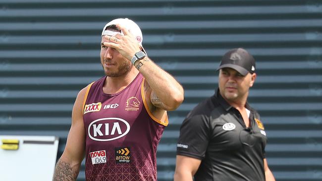 Boyd has denied he has fallen out with Seibold. Picture by Annette Dew.