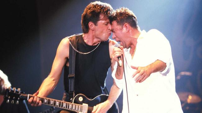 Jimmy Barnes (right). Picture: Mick Hutson