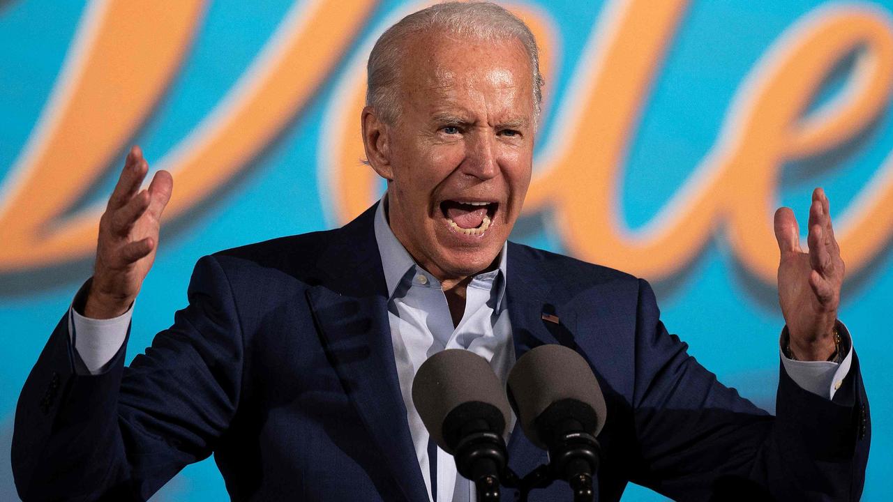 Joe Biden makes his final pitch to Florida voters. Picture: Jim Watson/AFP