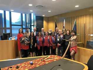 WORK BEGINS: The Murri Court was officially opened at the Ipswich Courthouse on Tuesday. Picture: Lachlan McIvor