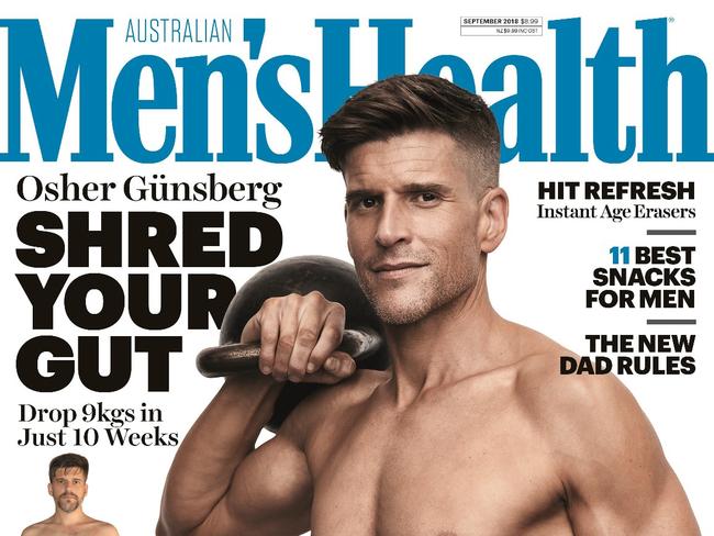 The transformation is so impressive, Osher made the cover of Men’s Health.