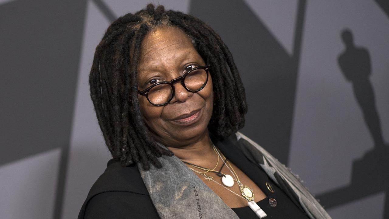 Whoopi Goldberg was the subject of an international storm for saying that the Holocaust “isn’t about race”. Picture: Valerie Macon / AFP.