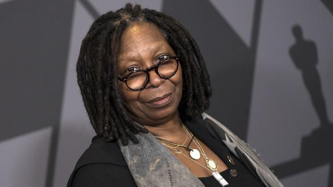 Whoopi Goldberg was the subject of an international storm for saying that the Holocaust “isn’t about race”. Picture: Valerie Macon / AFP.