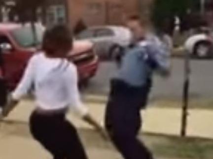 This dancing cop is an absolute legend