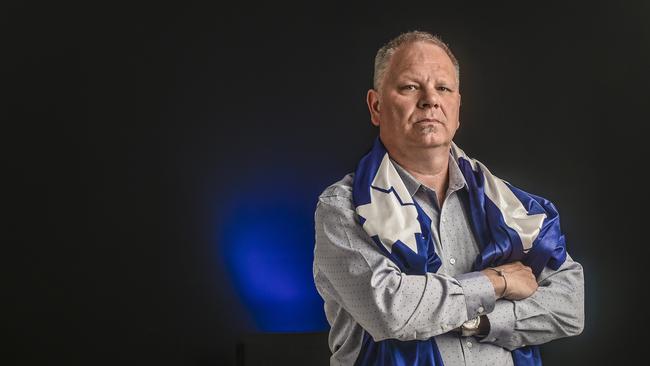 Former SA secretary of the CFMEU Aaron Cartledge. Picture: Roy VanDerVegt.