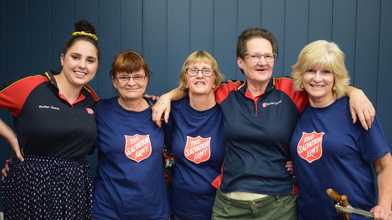 Leah Catton, Gloria Duff, Trisha Miles, Gwen Spry and Christine Brooks