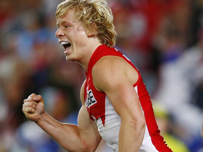 Isaac Heeney was a steal at pick 18 in last year’s draft. Picture: Michael Klein