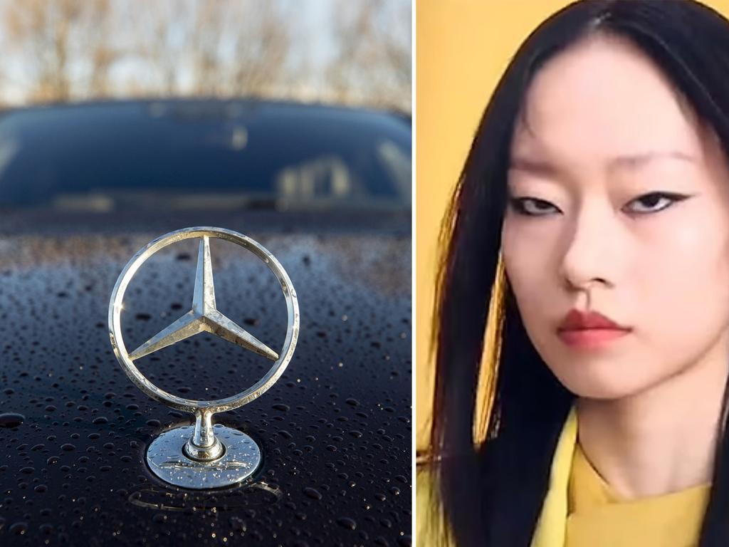 Mercedes has pulled their ad after backlash over the model's makeup