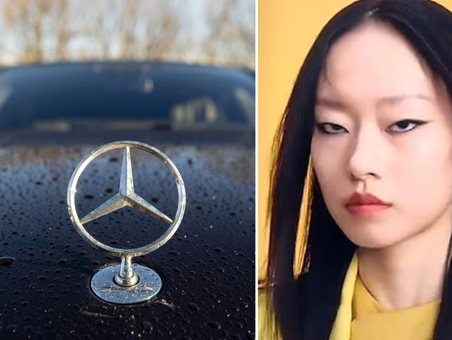 Mercedes has pulled their ad after backlash over the model's makeup