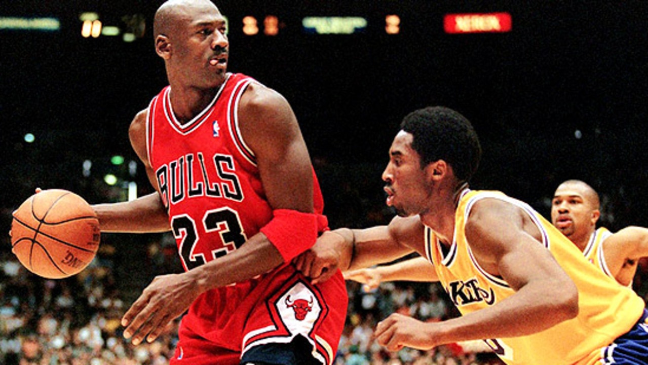 Michael jordan v store kobe bryant