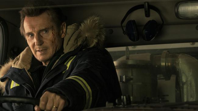 Liam Neeson stars in the revenge thriller film Cold Pursuit.