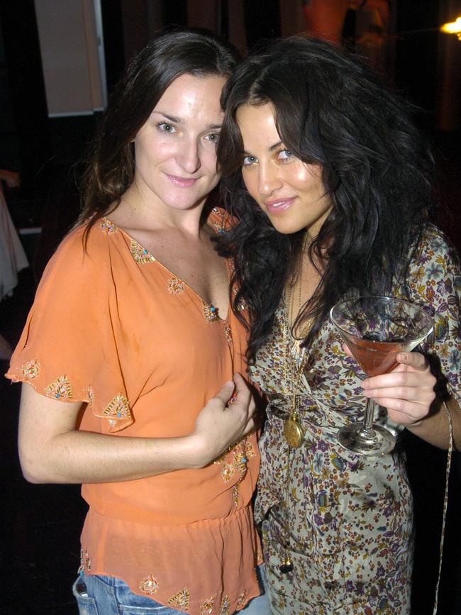 Tiffany Farrington and Kym Ellery in 2005.