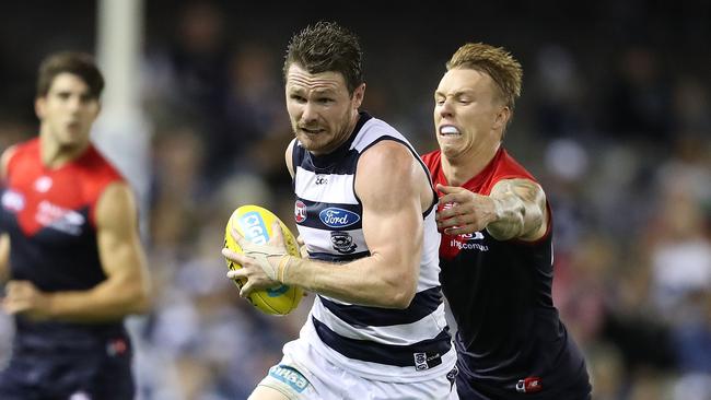 The Cats traded two first-round draft picks for Patrick Dangerfield. Picture: Getty Images