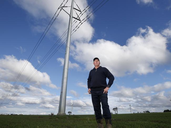 Farmer Scott Young, Fiskville,   Picture Yuri Kouzmin