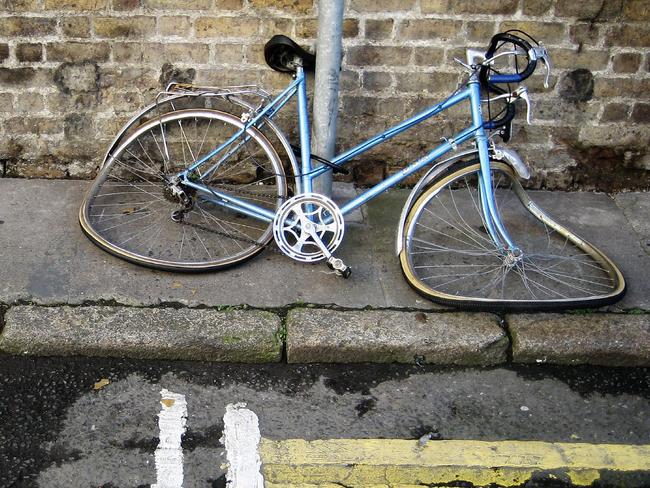 Broken bicycle thinkstock vandalized bicycle