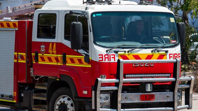 NT Fire Service rescue truck. Picture: Pema Tamang Pakhrin