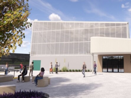 Proposed sports centre at Dubbo College South Campus.