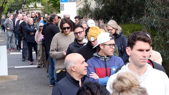 More than 11 million Aussies will vote today. Picture: David Crosling/NCA NewsWire