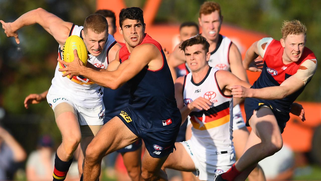 Christian Petracca was outstanding for Melbourne. Photo: Quinn Rooney/Getty Images.