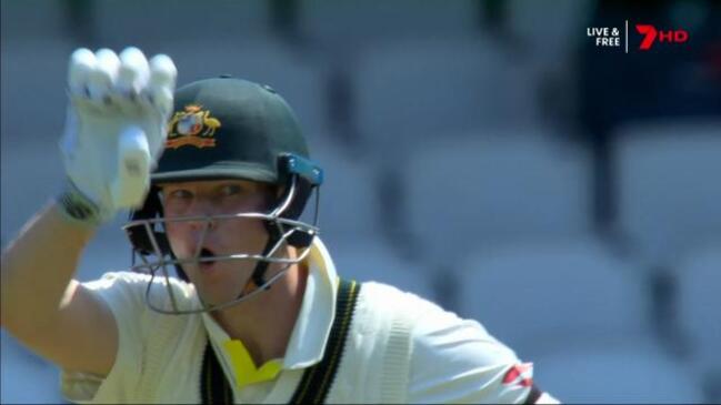 Hayden cracks up at Steve Smith’s antics