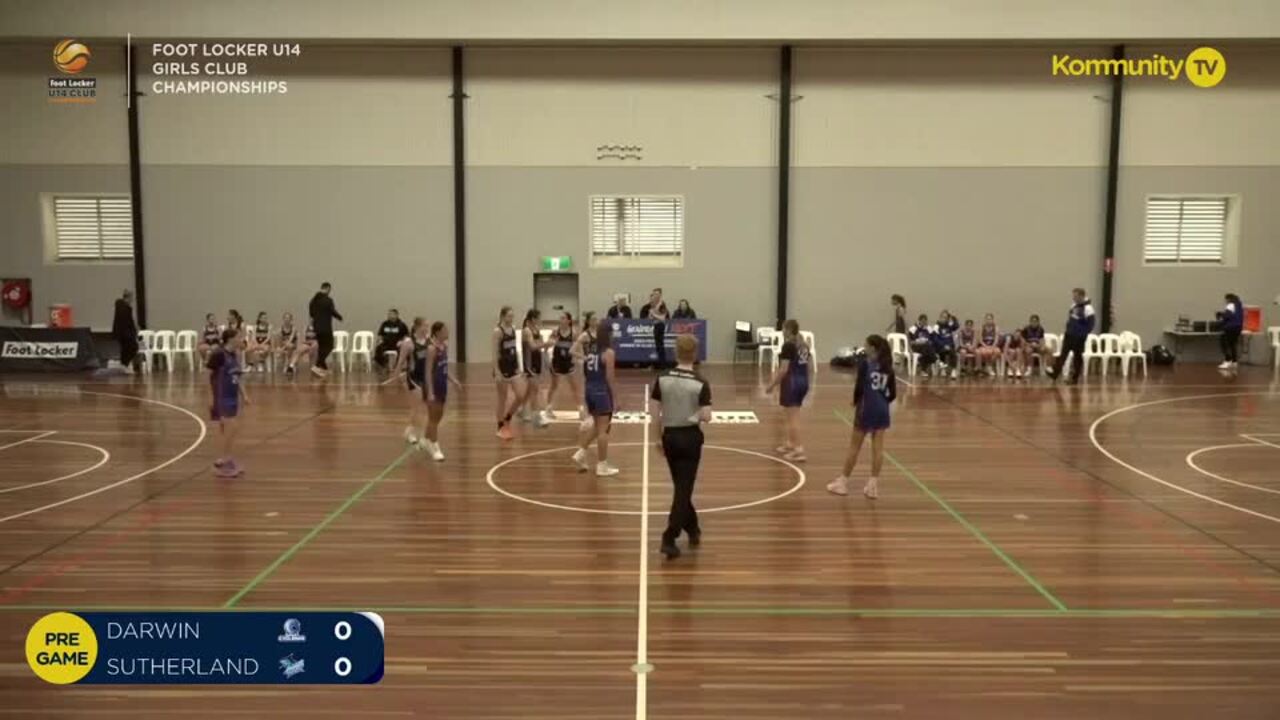 Replay: Darwin Cyclones v Sutherland Sharks (Girls S Class.) - 2024 Basketball Australia U14 Club Championships Day 5