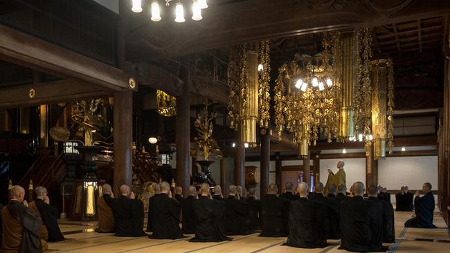 Monks at Eiheiji Temple, Japan’s largest Buddhist training temple