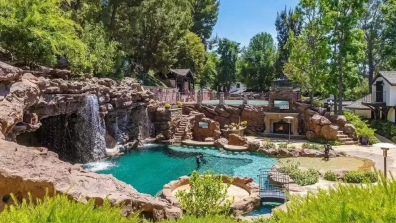 The estate has an incredible pool grotto. Picture: Realtor.com