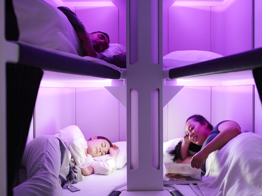 Air New Zealand has won best economy cabin for its innovation of the Skycouch and the Skynest beds in the annual Airline Excellence Awards awards.