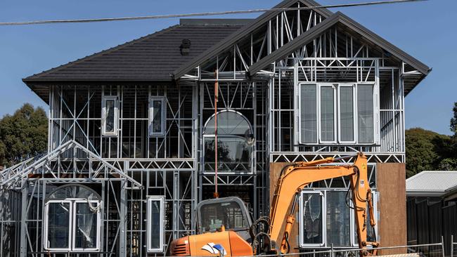 MELBOURNE, AUSTRALIA - NCA NewsWire Photos - 5 APRIL 2024: A general view of a construction site. Picture: NCA NewsWire / Diego Fedele