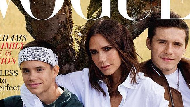 Victoria Beckham has used a new interview to put rumours about her marriage to bed - but the accompanying cover shoot has sparked even more speculation.