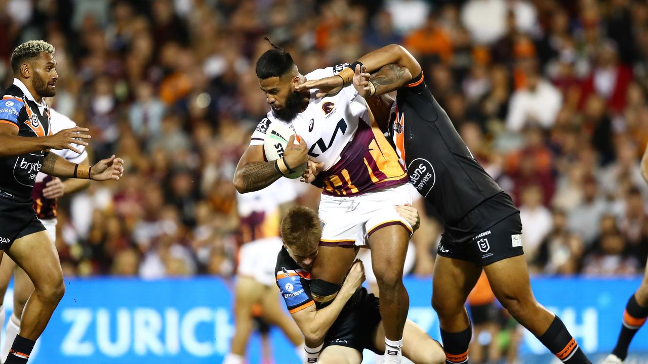 Payne Haas impressed in his return. Picture: NRL Imagery