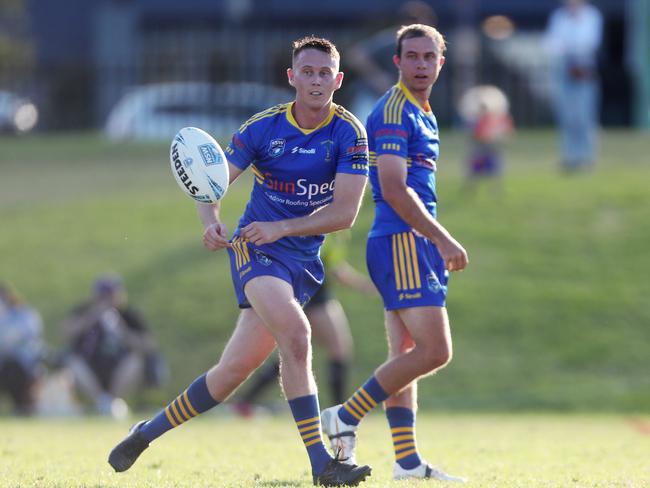 Josh Kessler The Entrance Tigers v Toukley Hawks First grade in Round 3 at Edsacc 27th April 2024 pic Sue Graham