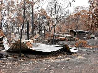 After the Tabulam fire at a property at Old Bruxner Rd. Picture: Susanna Freymark