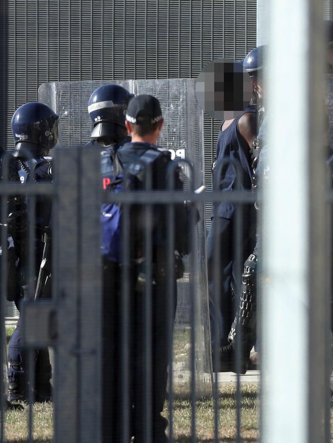 Several inmates have been arrested following a riot at the Malmsbury Youth Justice Centre. Picture: Aaron Francis