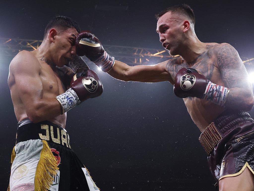 Sam Goodman beat Cesar Vaca by unanimous decision last month. Picture: Getty Images