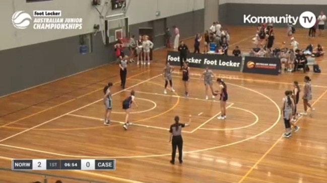 Replay: Basketball Australia Under-14 Club Championships - Norwood Flames v Casey Cavaliers (Girls, Champ)