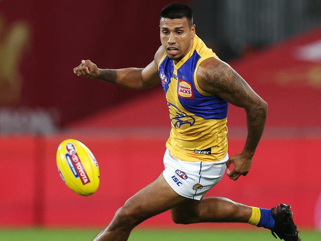 Star midfielder Tim Kelly cost West Coast plenty in a 2018 trade with Geelong. Picture: Michael Klein